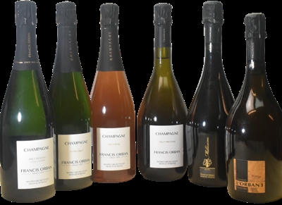 Smagekasse champagne Francis Orban 6x75cl