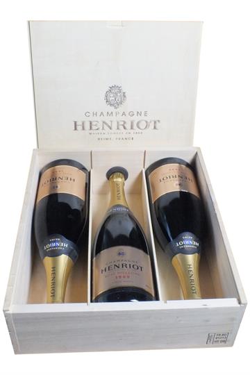 Henriot Trilogie Rose Millesime 1988-1989-1990 3x150cl OWC